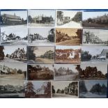 Postcards, Berks, a good and varied collection of approx. 70 cards of Ascot, inc. RP's of Kennel