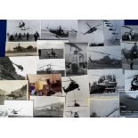 Helicopter photographs, a collection of 60 press and privately taken photographs of helicopters to