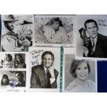 Autographs, a collection of signed photographs to include Clint Eastwood, Dean Martin, Don Adams,