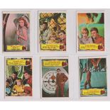 Trade cards, A&BC Gum, Land of the Giants, (set, 55 cards) (gd except checklist heavily marked &
