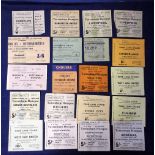 Football tickets, Tottenham Hotspur home & away tickets 1958/9 onwards, aways (5) v Norwich FAC 58/