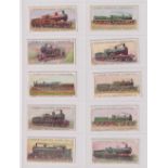 Cigarette cards, Lambert & Butler, 3 sets, World's Locomotives (Series of 25), World's