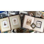 Photographs, 95+ Victorian and Edwardian Cartes de Visite and Cabinet cards, subjects include