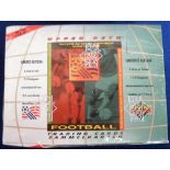 Trade cards, Upper Deck, Football, an unopened counter display box (still sealed) containing 50