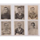 Cigarette cards, Phillips, Footballers (all Pinnace back), 'L' size, 44 different cards, all