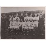 Football photograph, Stalybridge Celtic, scarce, small b/w photo showing teamgroup from 1921/22,