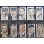 Cigarette cards, a collection of 7 sets, Ardath, Cricket, Tennis & Golf Celebrities, Sports