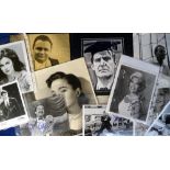 Autographs, a collection of signed photographs to include Will Hay, Harry Secombe, Tom Cruise, Ann
