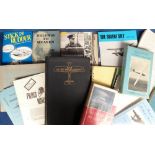 Aviation, Pilots Books and Ephemera, to include assorted pilots notes (Tiger Moth, Mosquito NF38,