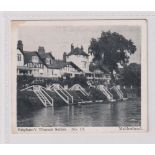 Cigarette card, Brigham, Down the Thames from Henley to Windsor' 'L' size, type card no 15