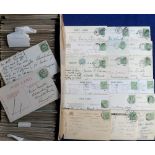 Postcards, a collection of approx. 700 cards all with postmark interest, roughly sorted by types,