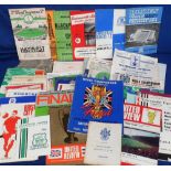 Football programmes, a collection of approx. 80 programmes from the 1950/60's, inc. FAC Finals 1954,