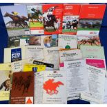 Horse Racing, a collection of approx. 200 racecards, mostly 1970s onwards flat meetings, to