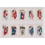 Cigarette cards, Davies, Flags & Funnels of Leading Steamship Lines (30/50) (gd)