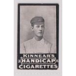 Cigarette card, Kinnear, Australian Cricket Team, type card, V Trumper (one sl corner knock o/w