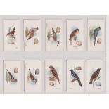 Cigarette cards, Churchman's, Birds & Eggs (set, 50 cards) (vg/ex)