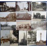 Postcards, a collection of approx. 90 UK topographical cards, all RP's, various locations Inc.