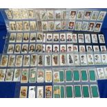 Cigarette cards, Wills, a collection of 11 sets inc. Recruiting Posters, Billiards, Rugby