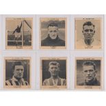 Trade cards, Klene (Val Footer Gum), Footballers, 12 cards, nos 3 (sl cr), 8, 9, 11, 12, 17, 23 (