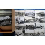 Postcards / photographs, Rail, a collection of 300+ photos and a few postcards of railway