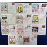 Football, Postal covers, European Cups mainly British v Foreign clubs inc. Finals, Semi-Finals.