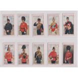 Cigarette cards, Cope's, Eminent British Officers Regiments (Scandinavian) (set, 25 cards) (most