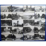 Postcards, a good LL printed selection of approx. 50 cards of Kent towns, village and views, with