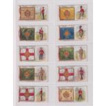 Cigarette cards, Taddy, Territorial Regiments, (set, 25 cards) (some sl age toning and light