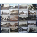 Postcards, a collection of approx. 80 cards of Wokingham and its environs inc. Bearwood. RP's inc.