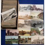 Postcards, UK topographical, a collection of approx. 600 cards, RP's and printed, inc. Wiltshire,