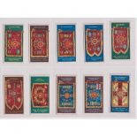 Cigarette cards, Gallaher, Regimental Colours & Standards, (set, 50 cards) (gd)