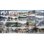 Postcards, a Foreign selection of 65+ cards mostly USA and France, USA inc. San Francisco Earthquake