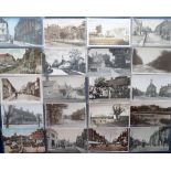 Postcards, Northamptonshire, a collection of approx. 75 cards with RP's of Upper Boddington, Owl End