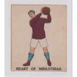 Trade card, Battock's, Football Cards, type card, Heart of Midlothian (gd) (1)