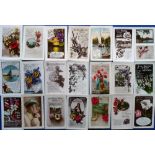 Postcards, Greetings, a collection of approx. 100 greetings cards, the majority for Birthdays with