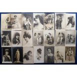 Postcards, Theatre, a good and unusual collection of approx. 96 cards of early 19th Century (1901/