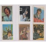 Trade cards, A&BC Gum, The Rolling Stones (set, 40 cards) (one with sl stains to back, some with