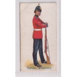 Cigarette card, Wholesale Tobacco Co, Army Pictures (Home & Colonial Regiments), type card, Royal