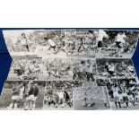 Football press photographs, World Cup, Spain, 1982, a collection of approx. 80 b/w photos, various