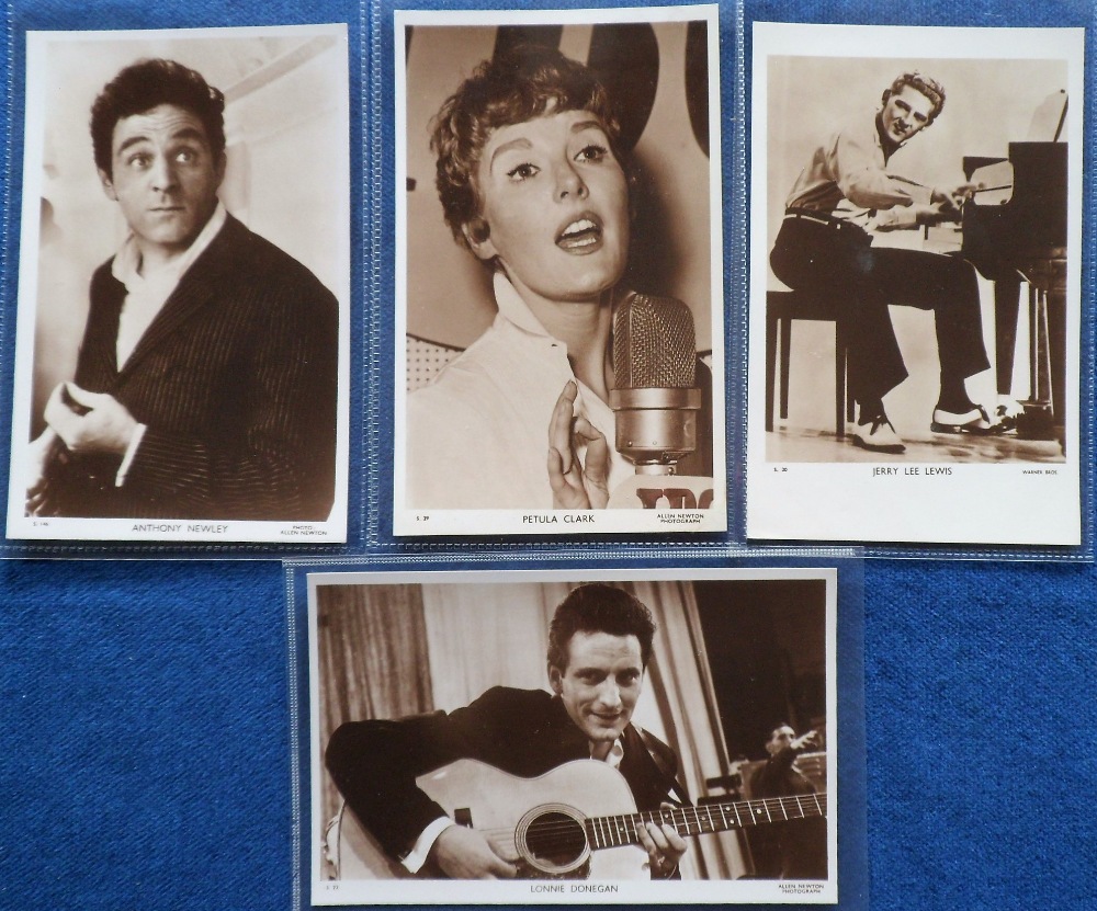 Postcards, Cinema / Pop, a selection of 4 cards from the scarce Picturegoer S Series, S20 Jerry