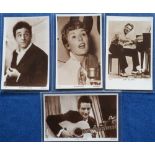 Postcards, Cinema / Pop, a selection of 4 cards from the scarce Picturegoer S Series, S20 Jerry