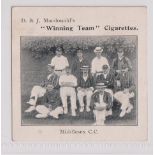 Cigarette card, D&J Macdonald, Cricket Teams ('Winning Teams'), type card, Middlesex CC (gd) (1)