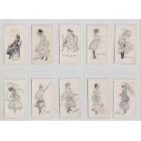 Cigarette cards, Wills (Australia), Sketches in Black & White (39/40) (gen good) (39)