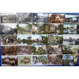 Postcards, Watermills, a collection of approx. 70 cards, RP's and printed, many different