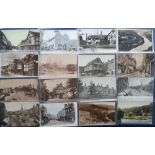 Postcards, a selection of approx. 50 cards of Hertfordshire, inc. RP's of Broad St Hereford,