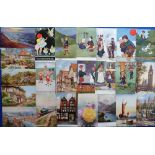 Postcards, a selection of approx. 85 Tuck published cards mainly UK and Foreign topographical and