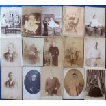 Photographs, a collection of approx. 200 photos c1860-1890's, including carte de visite album (