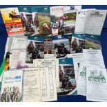 Horse Racing, a collection of approx. 200 racecards, mostly 1970s onwards National Hunt meetings, to