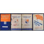 Football handbooks, Headington United, a collection of four handbooks, 1951/52 (x2, both in poor