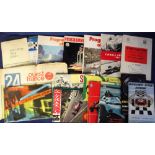 Motorsport / Formula 1, extensive collection of approx. 150 UK and overseas Grand Prix programmes,